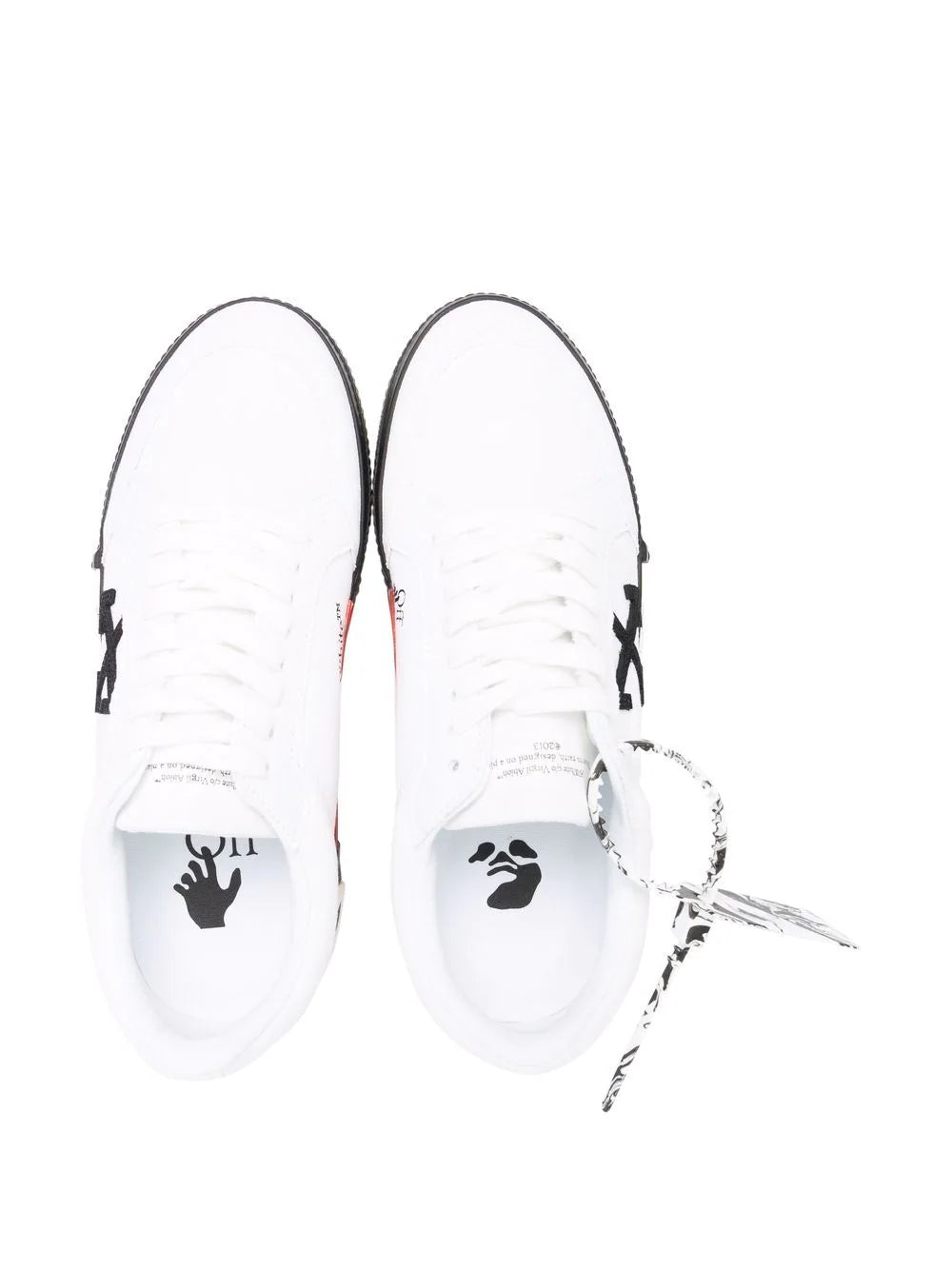 Off-White Low Vulcanized canvas sneakers