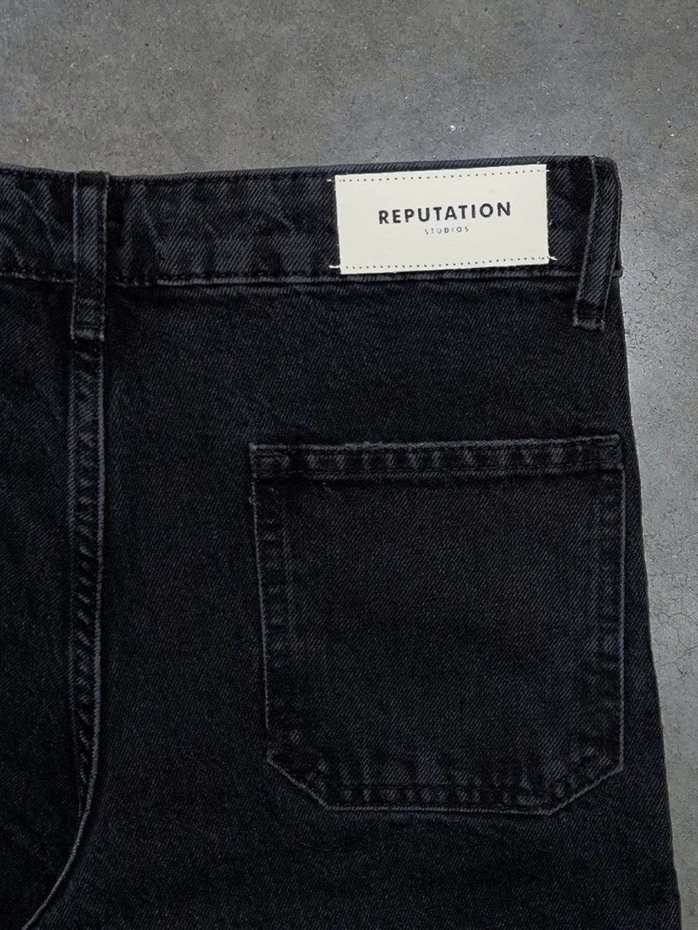 BUTTERFLY DENIM - BLACK