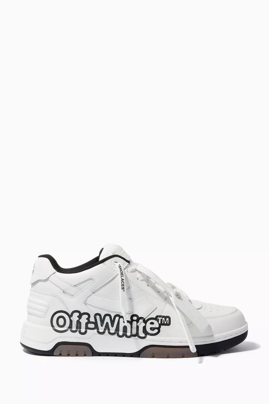 OFF-WHITE Out Of Office OOO Low Tops "Off-White" White Black