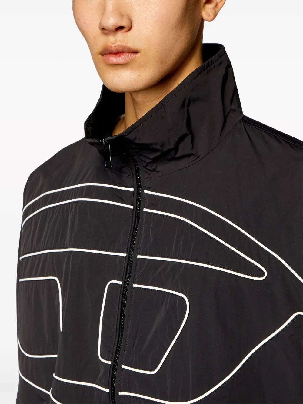 J-Vatel logo-appliqué jacket