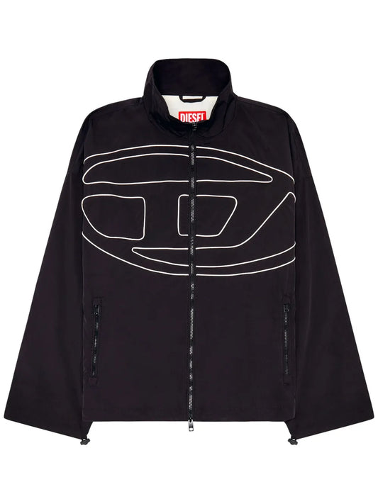 J-Vatel logo-appliqué jacket