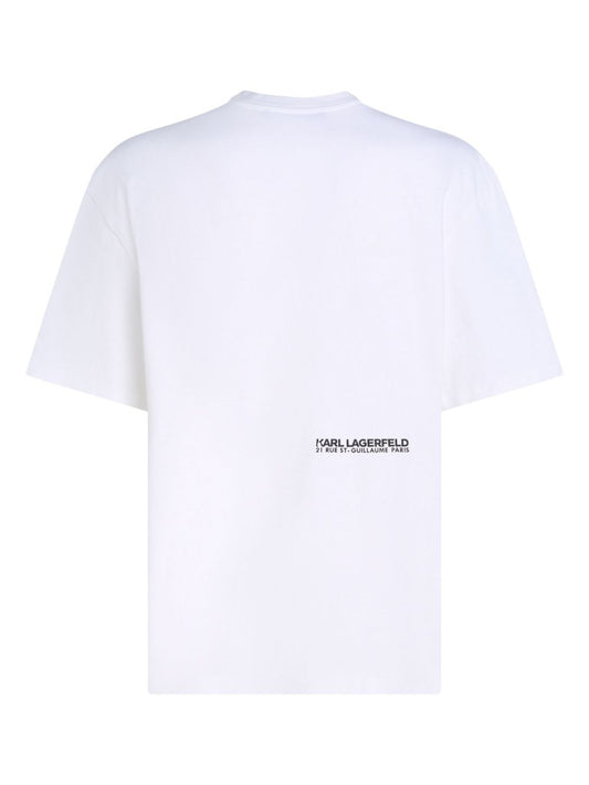 Rue St-Guillaume washed-effect T-shirt