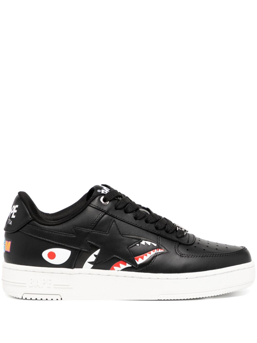 Black STA Shark Sneakers