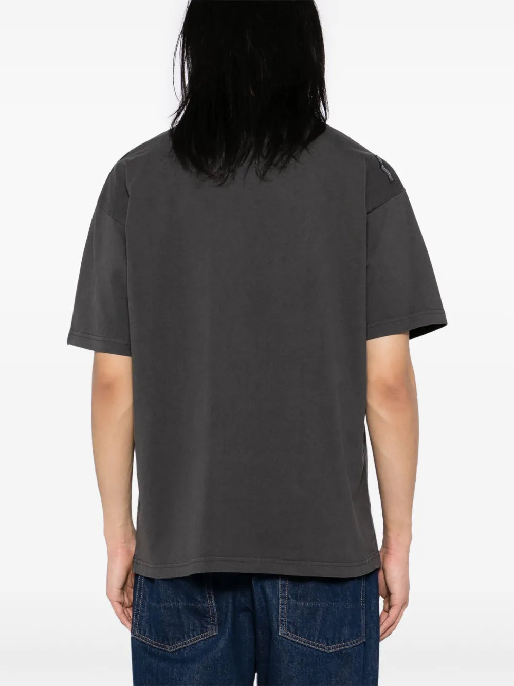 logo embroidered T-shirt