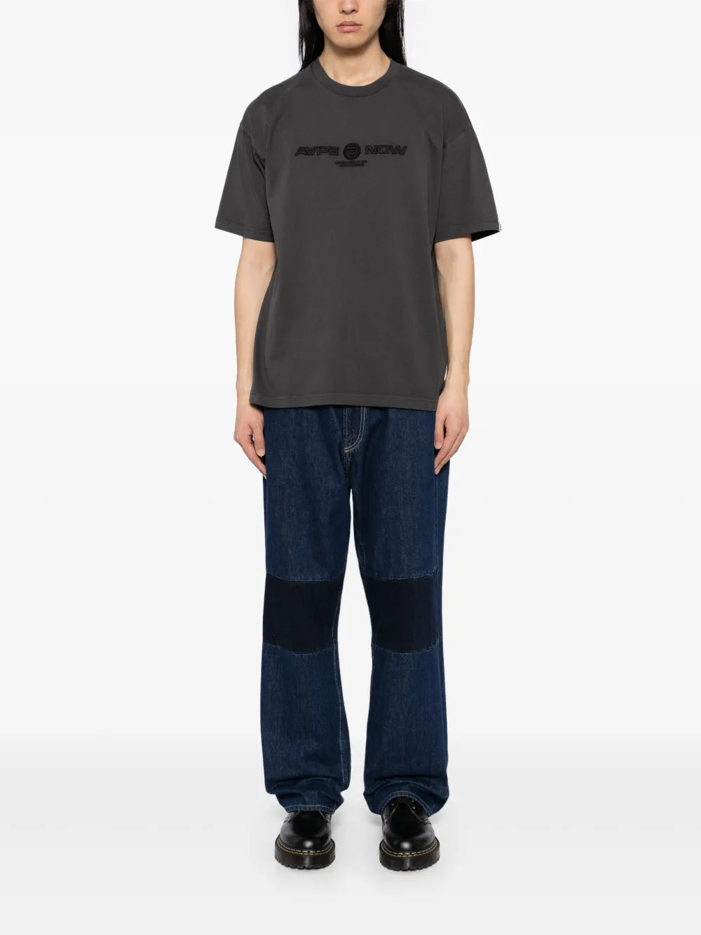 logo embroidered T-shirt