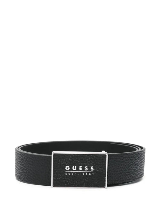 logo-buckle belt