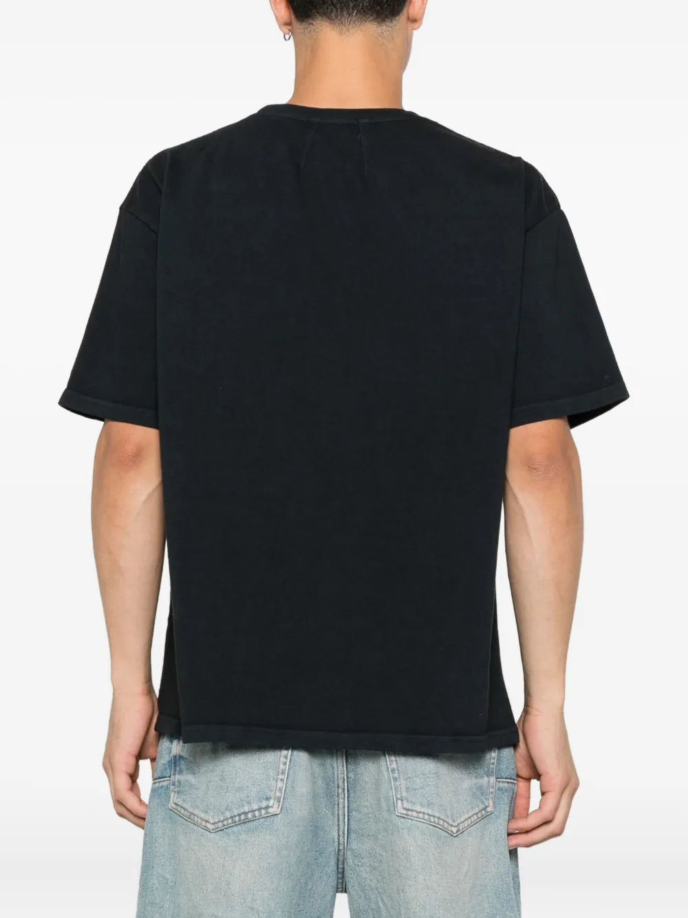 diagonal-logo graphic T-shirt