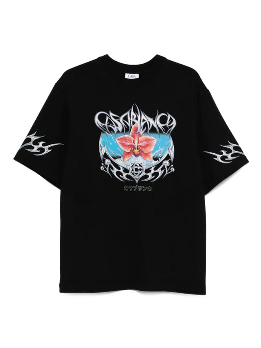 graphic-print T-shirt