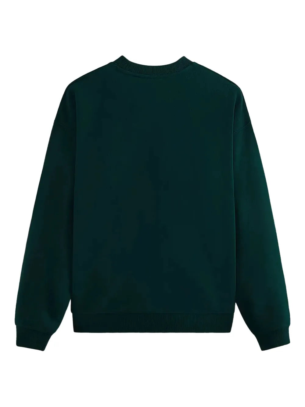 crew-neck emblem sweatshirt