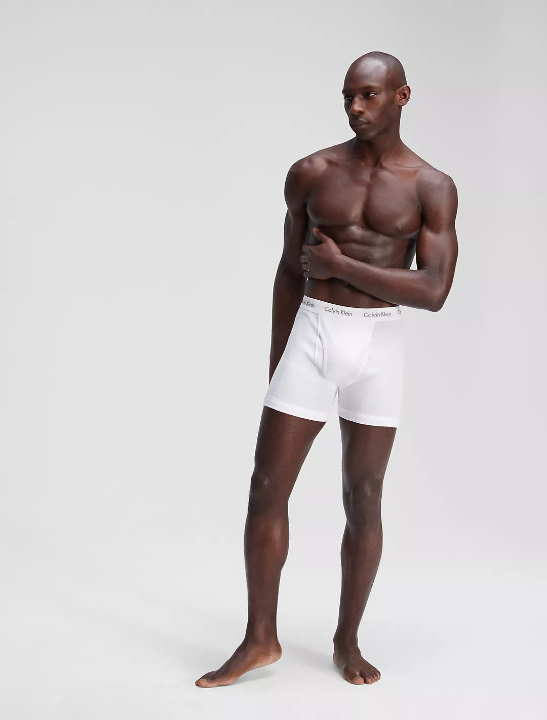 White Cotton Classics 5-Pack Boxer Brief