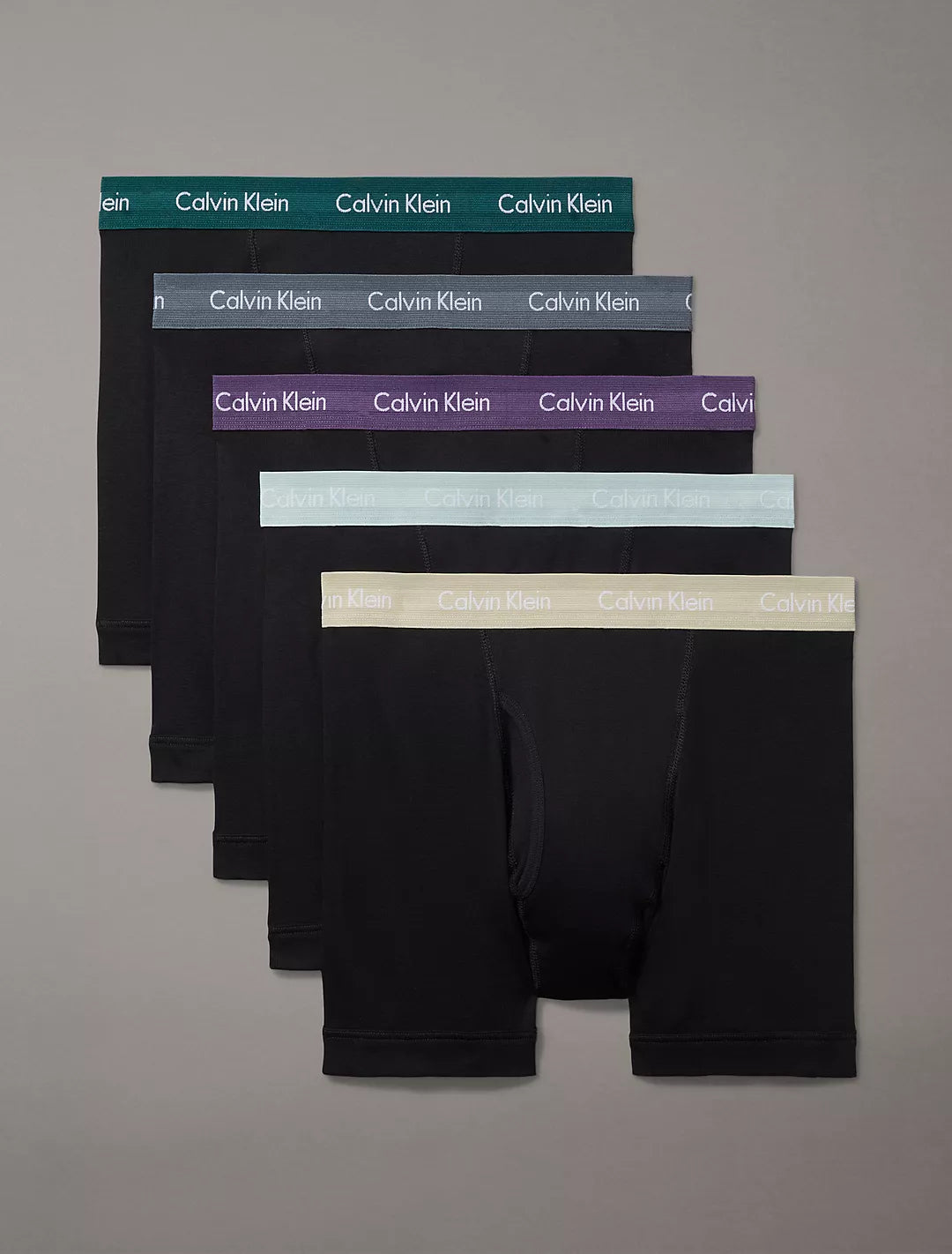 Black Cotton Classics 5-Pack Boxer Brief