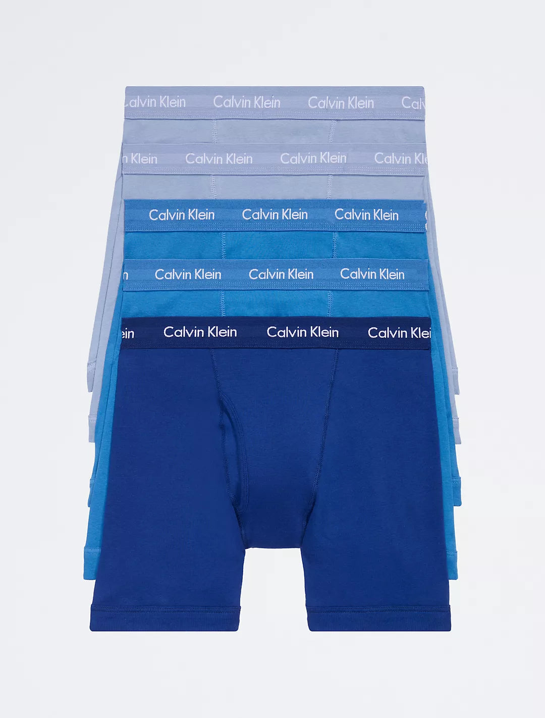 Blue Multi Cotton Classics 5-Pack Boxer Brief