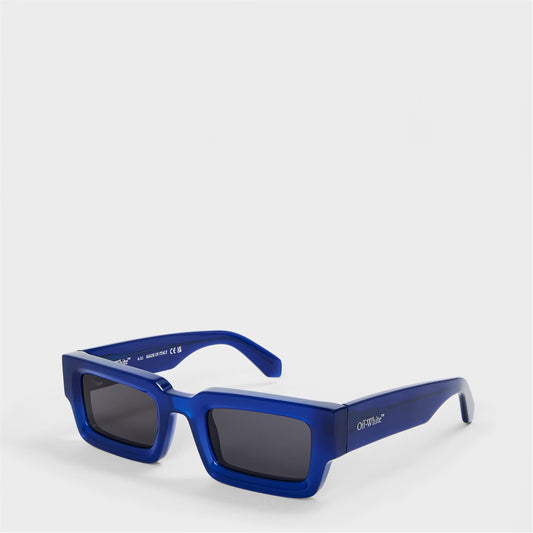 Unisex Square Sunglasses - Blue