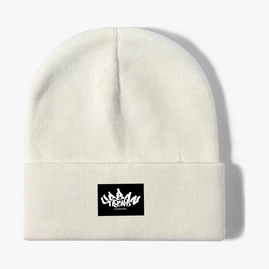 Graffiti Logo Beanie - White