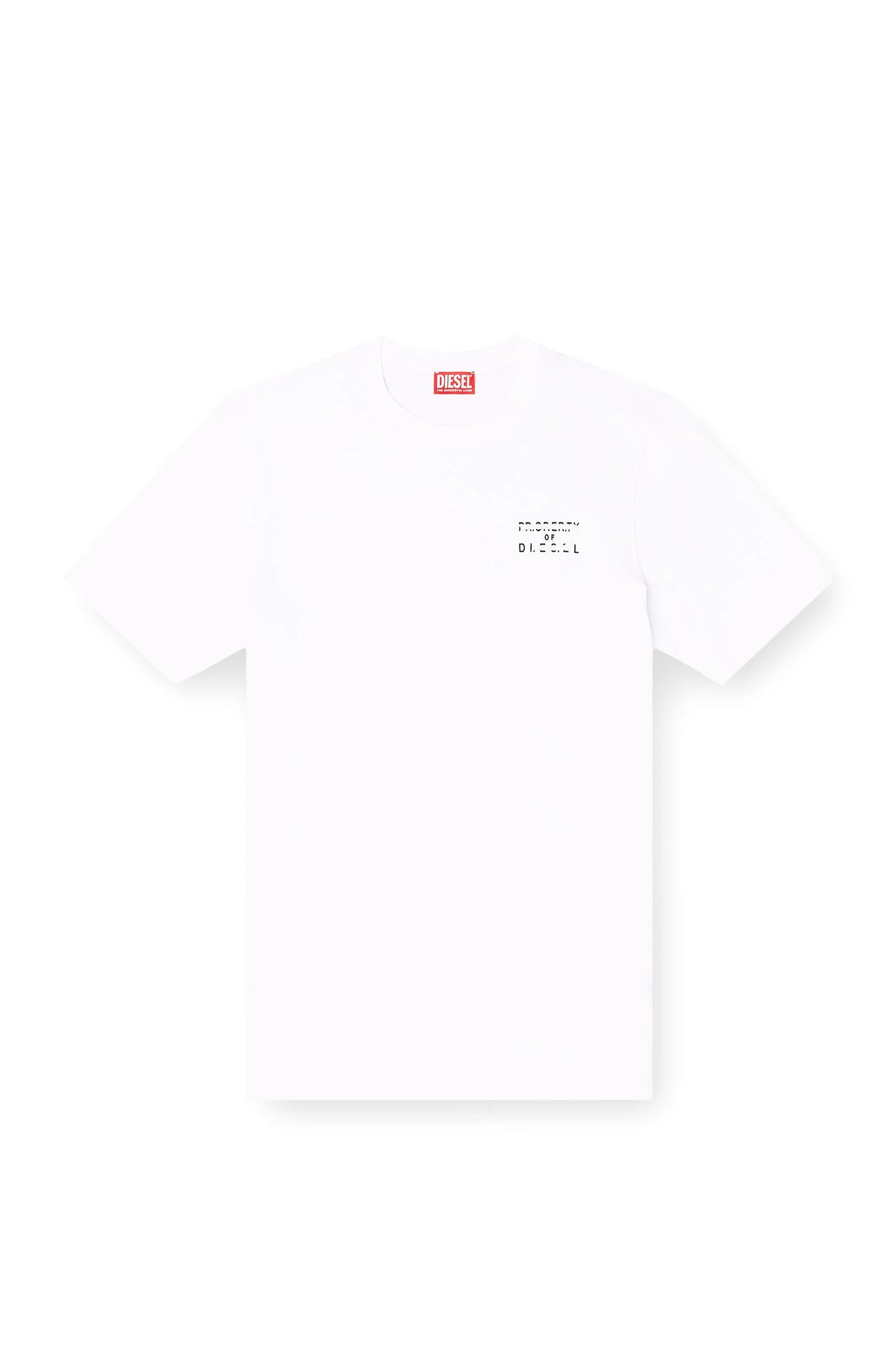 Regular cotton T-shirt with puff print