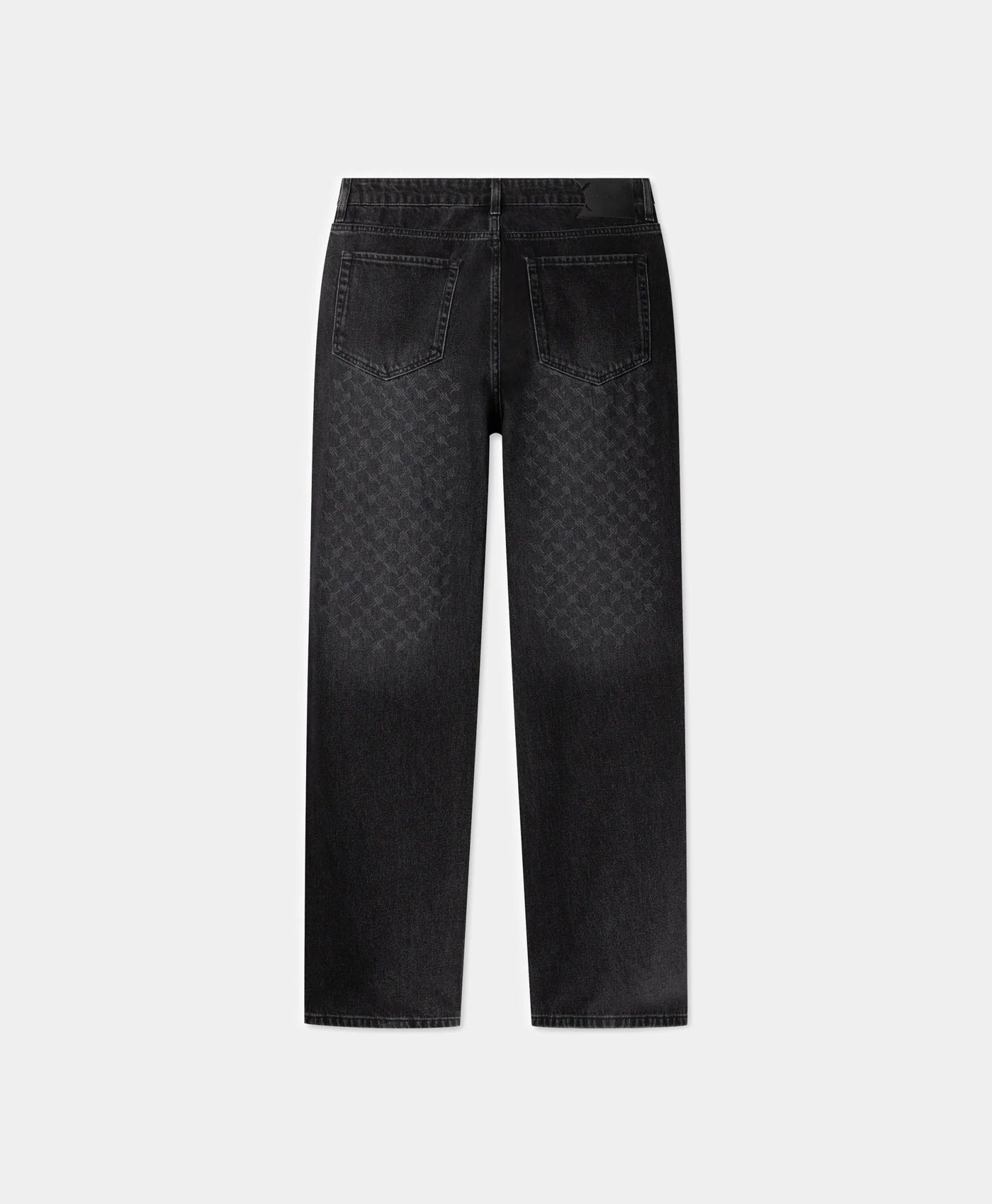 Black Amba Monogram Jeans