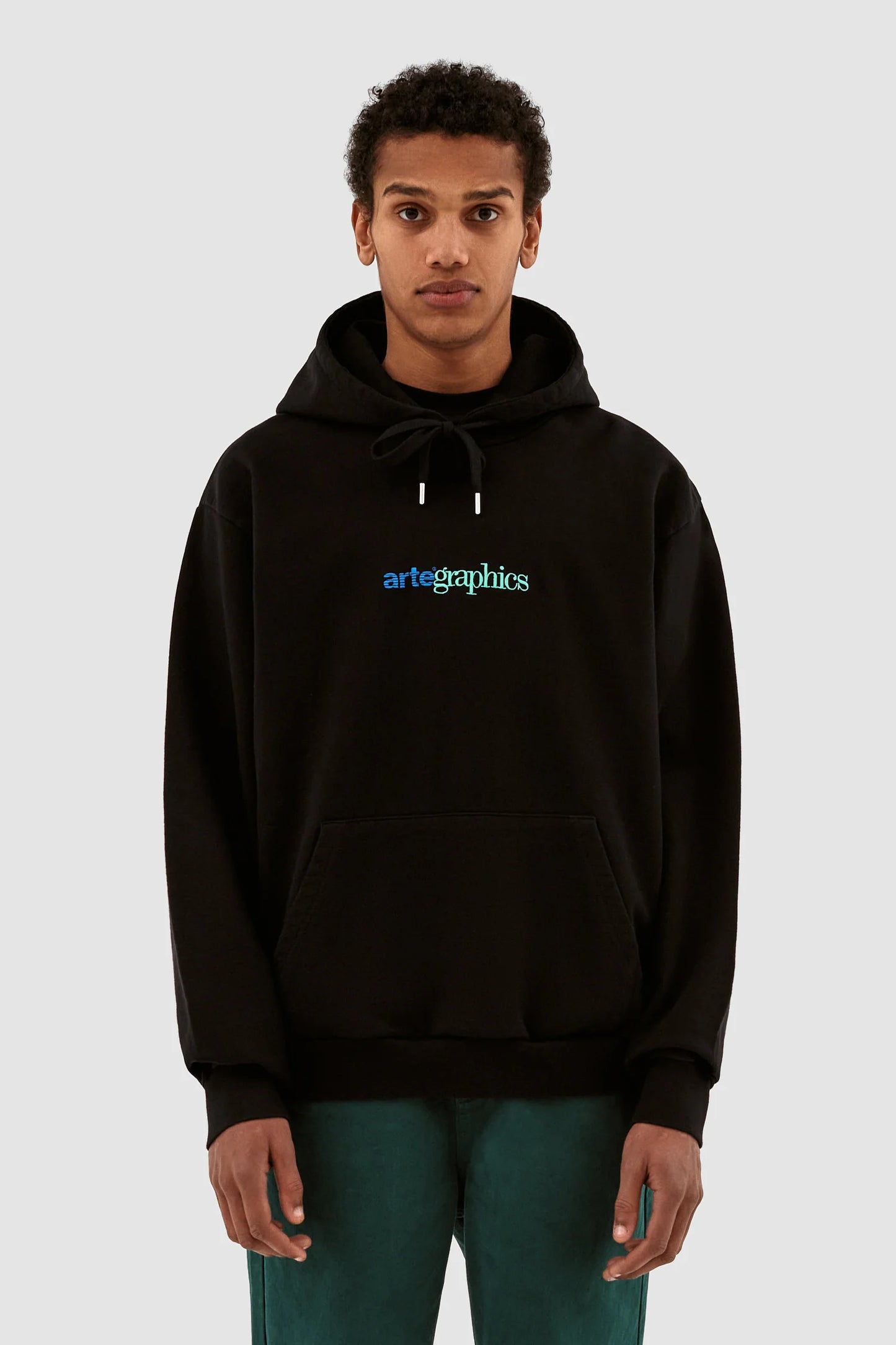 Harmon Graphic Hoodie - Black