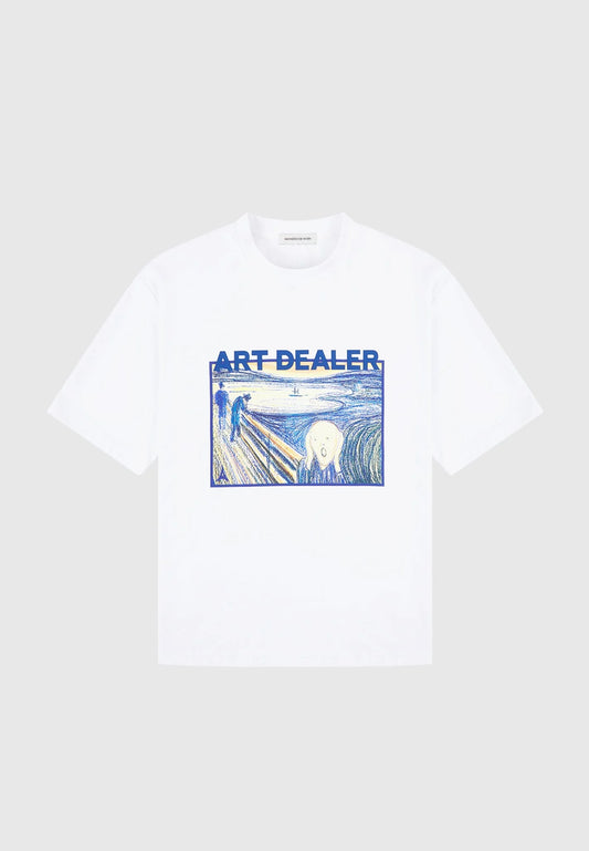Art Dealer Graphic T-Shirt - White