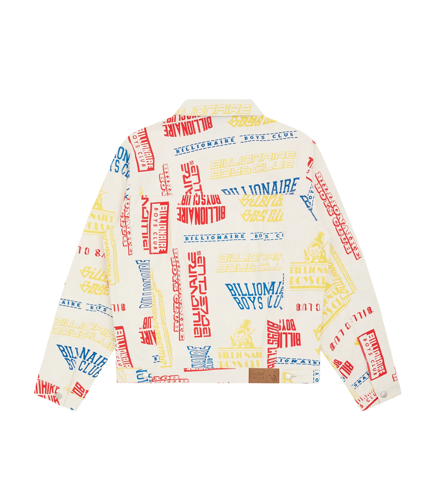 SIGNAGE DENIM JACKET - WHITE