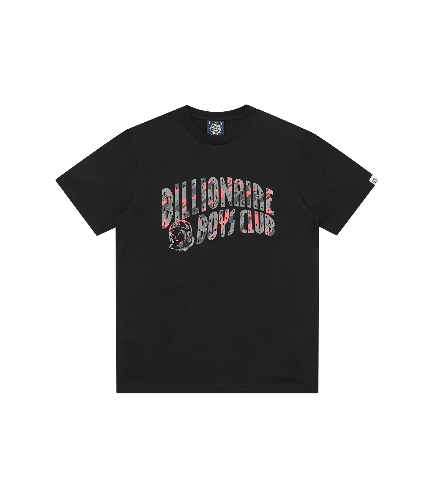 CAMO ARCH LOGO T-SHIRT - BLACK