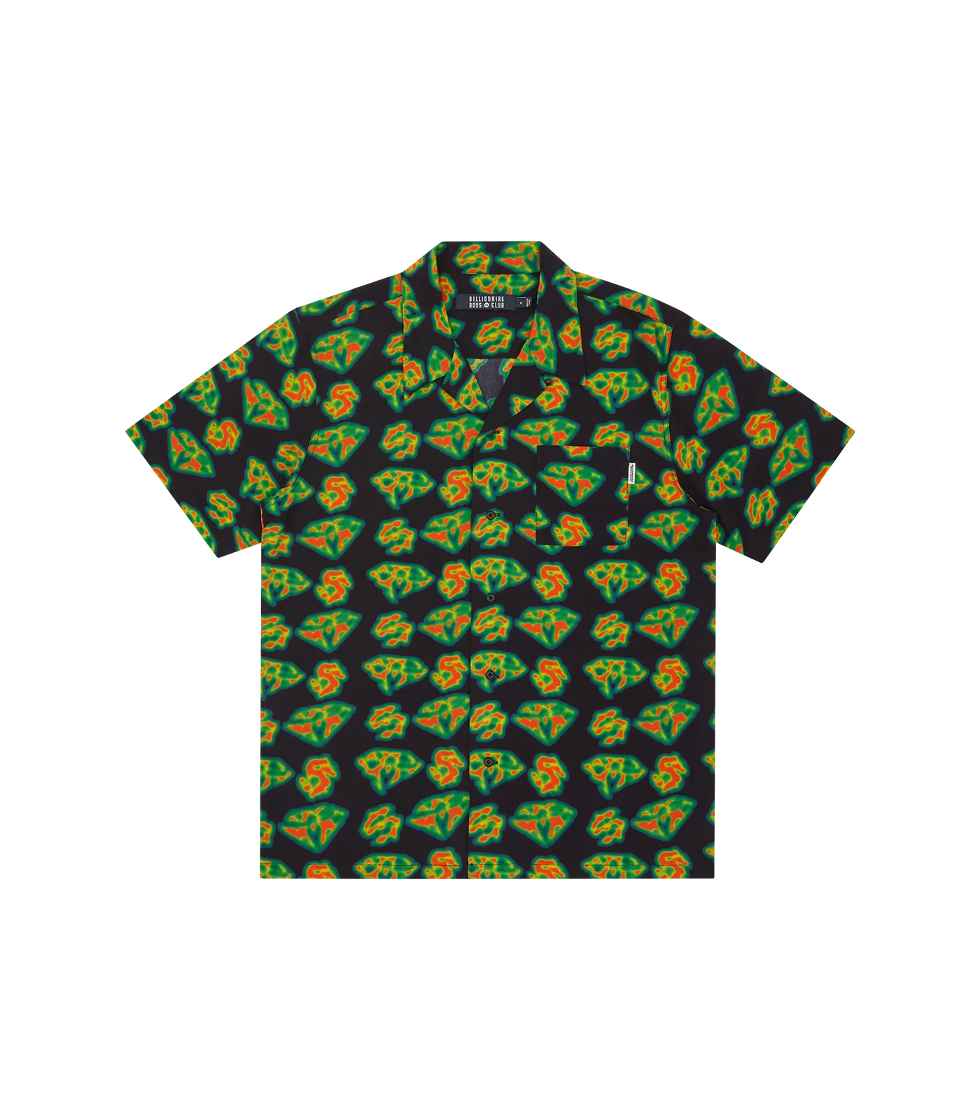 HEAT MAP CAMP COLLAR SHIRT - MULTI