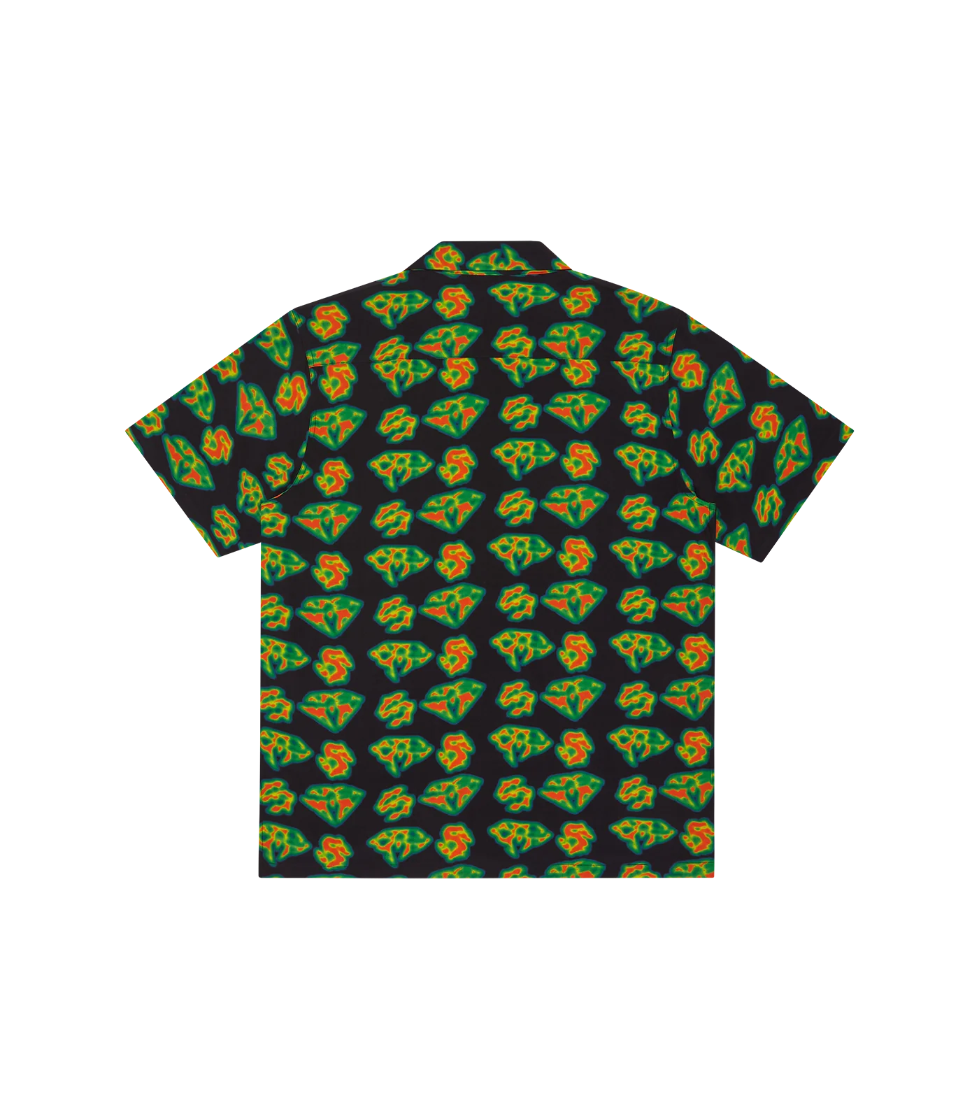 HEAT MAP CAMP COLLAR SHIRT - MULTI