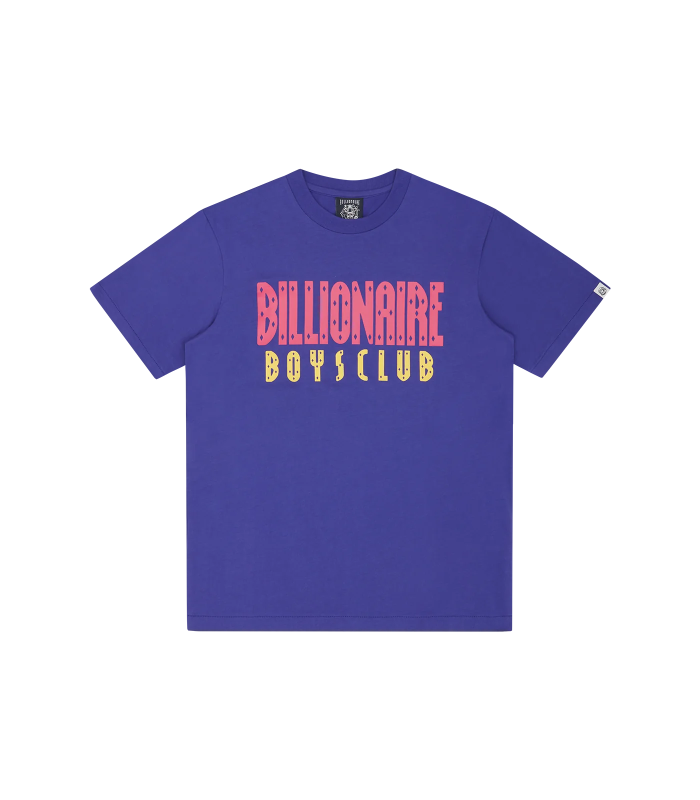 STRAIGHT LOGO T-SHIRT - PURPLE