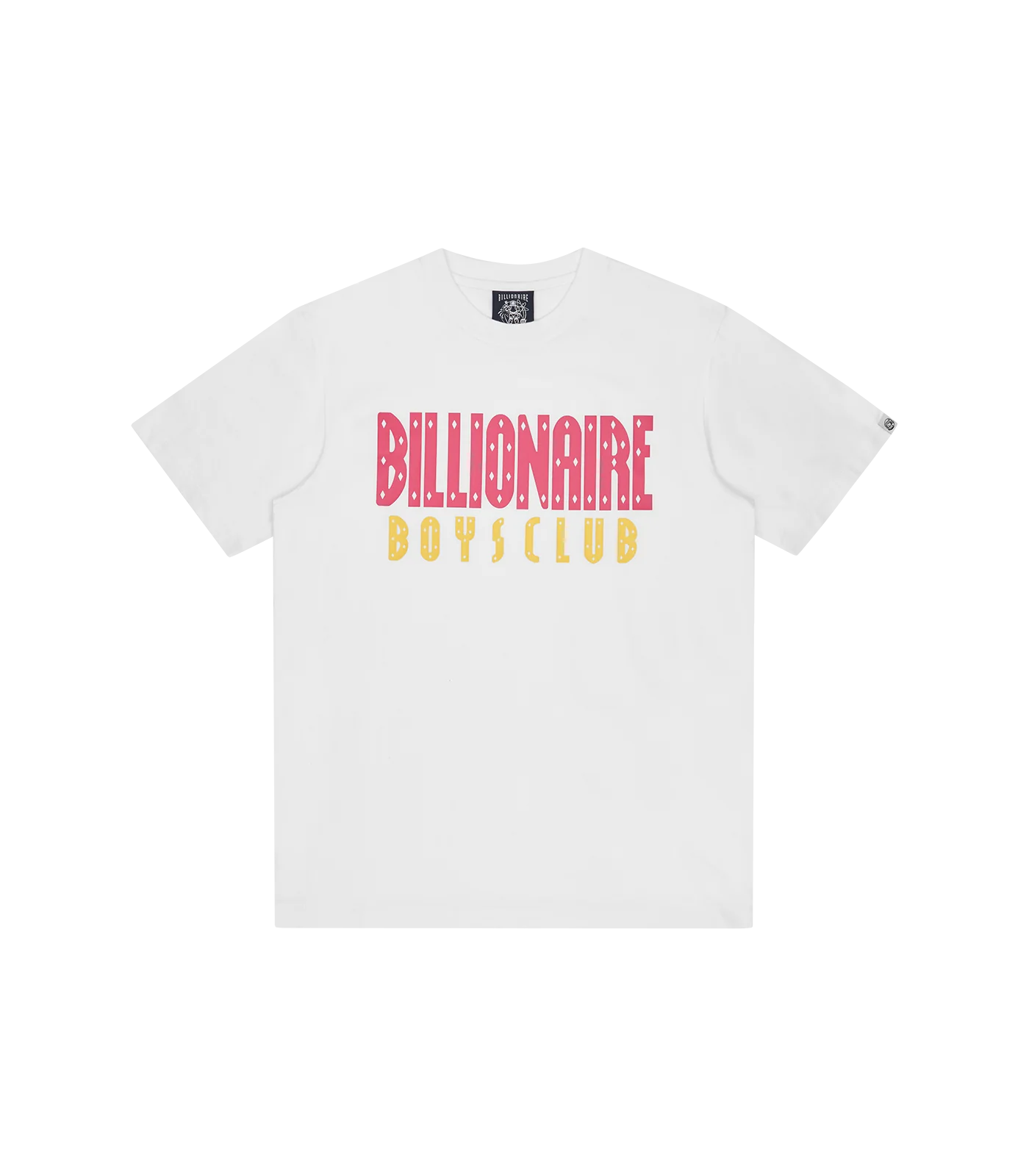 STRAIGHT LOGO T-SHIRT - WHITE