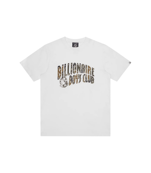 CAMO ARCH LOGO T-SHIRT - WHITE