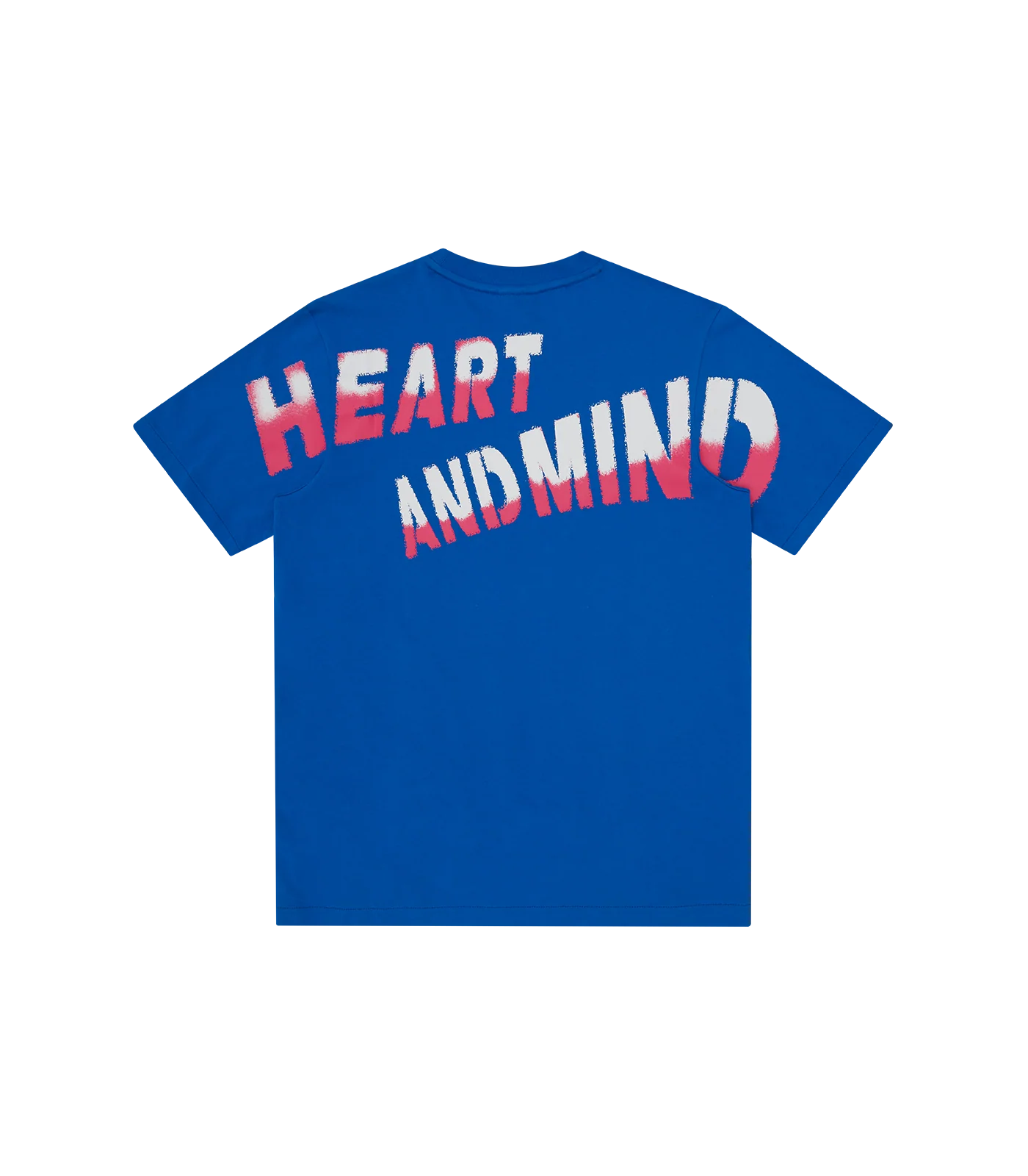 HEART & MIND SPRAYER T-SHIRT - BLUE