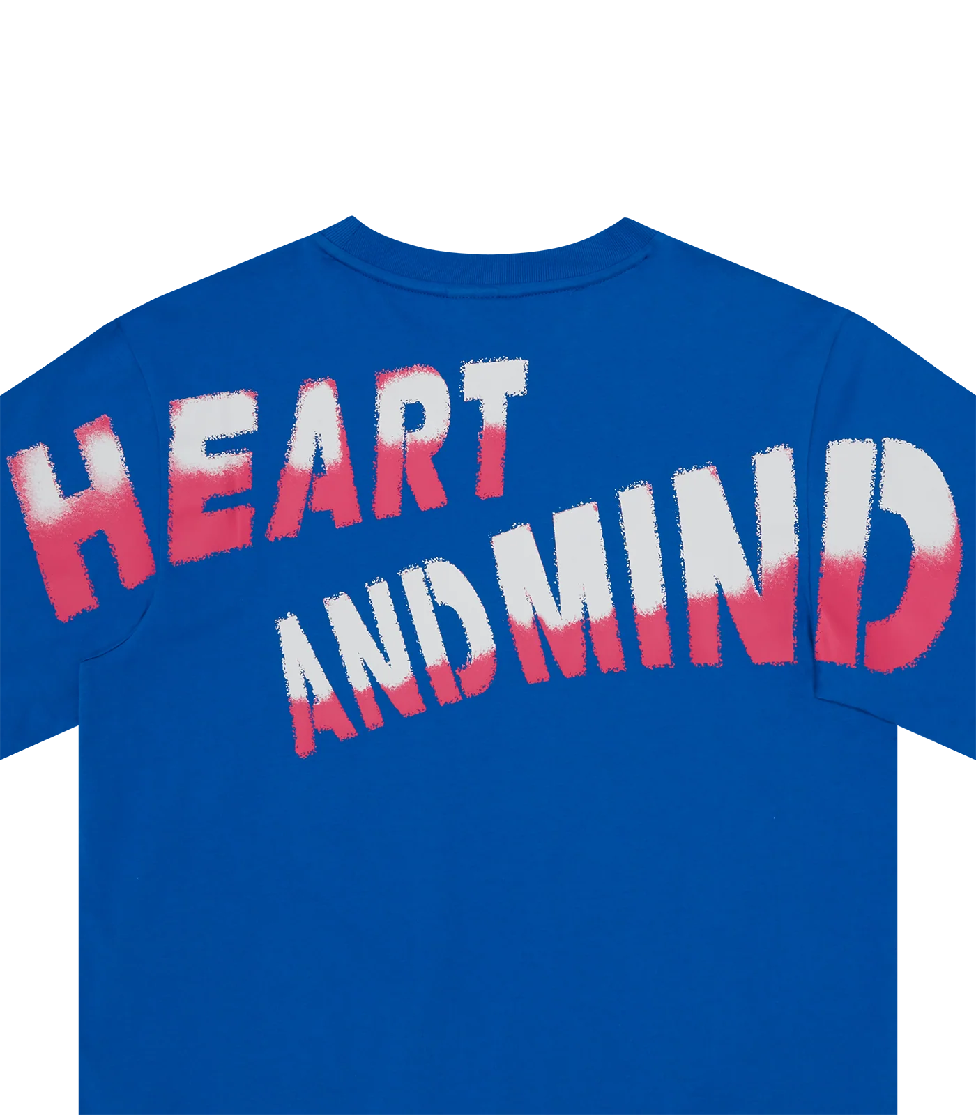 HEART & MIND SPRAYER T-SHIRT - BLUE