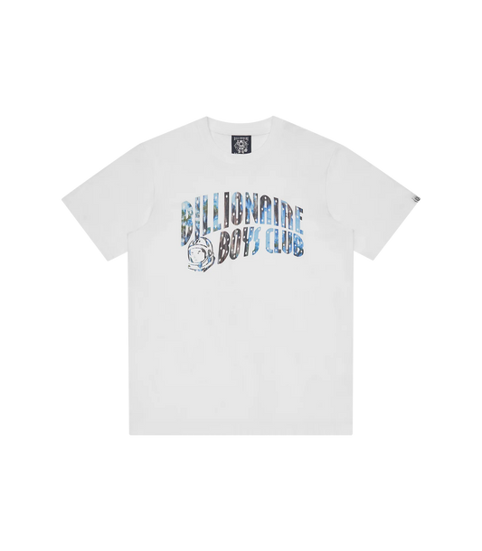 BAYOU FILL ARCH LOGO T-SHIRT - WHITE