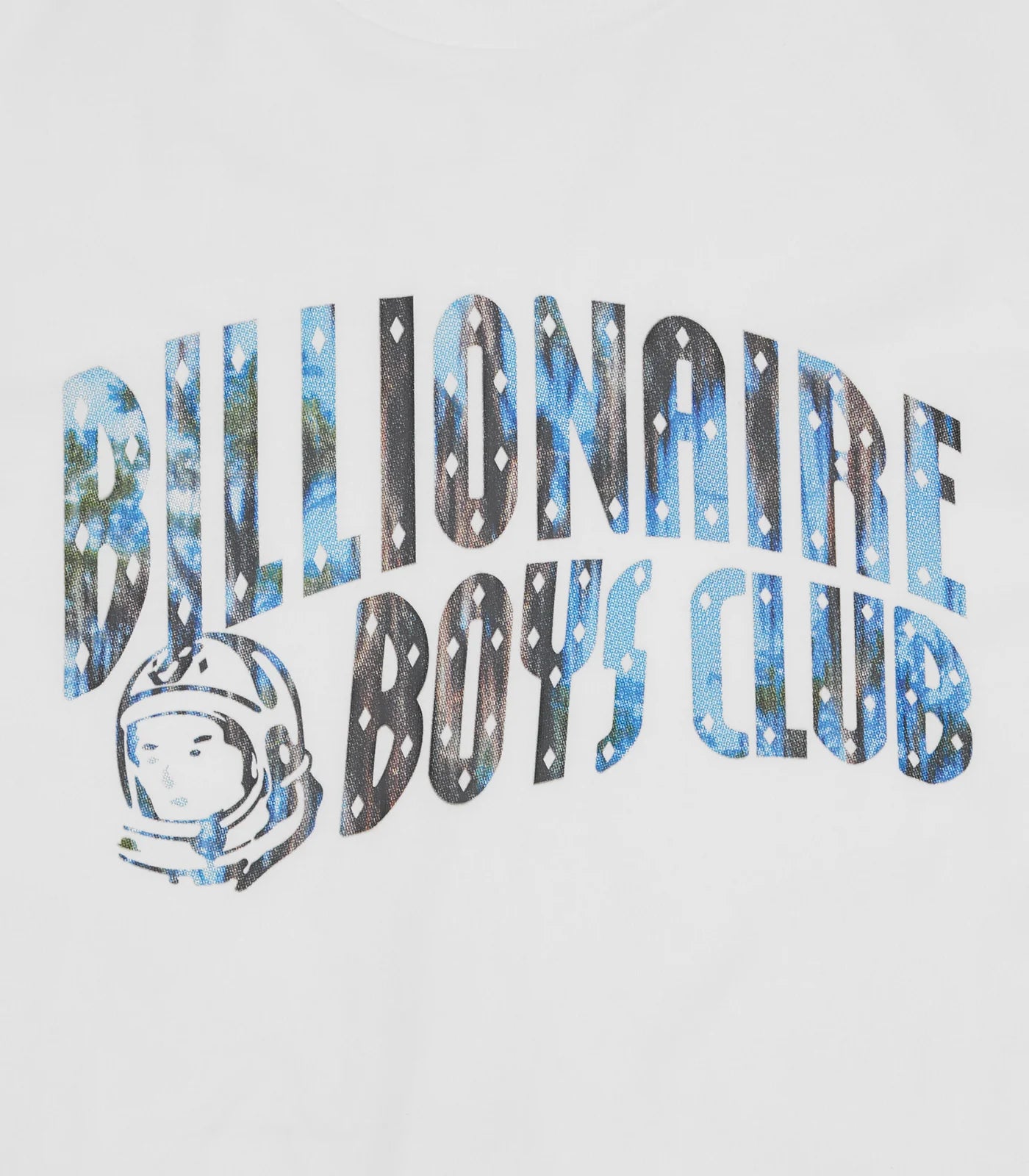 BAYOU FILL ARCH LOGO T-SHIRT - WHITE