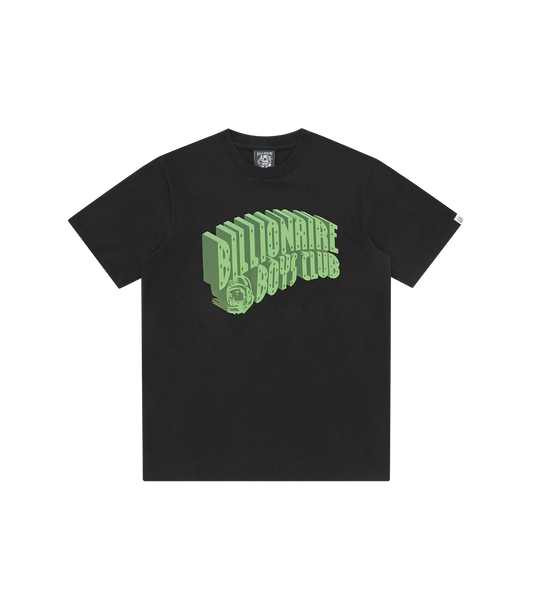 3D ARCH LOGO T-SHIRT - BLACK