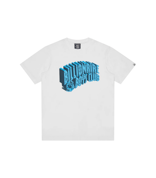 3D ARCH LOGO T-SHIRT - WHITE