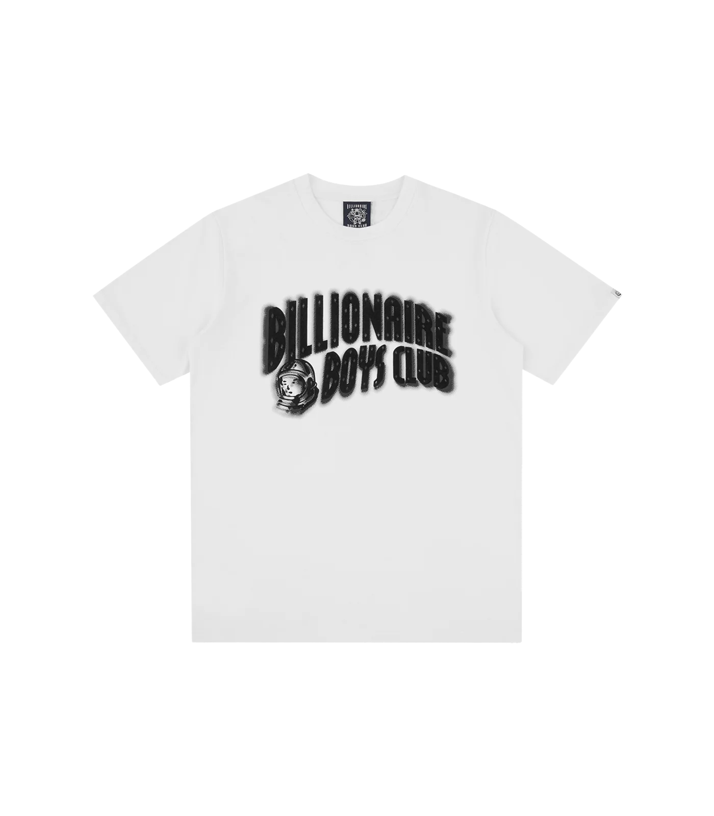 DISTORTED ARCH LOGO T-SHIRT - WHITE