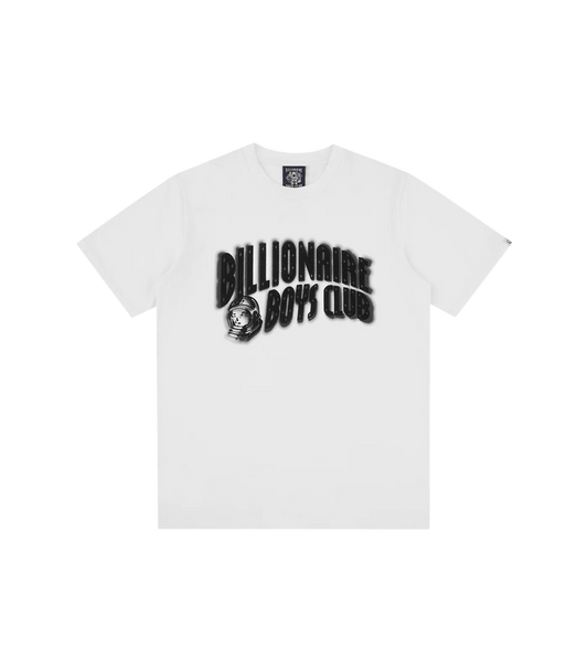 DISTORTED ARCH LOGO T-SHIRT - WHITE