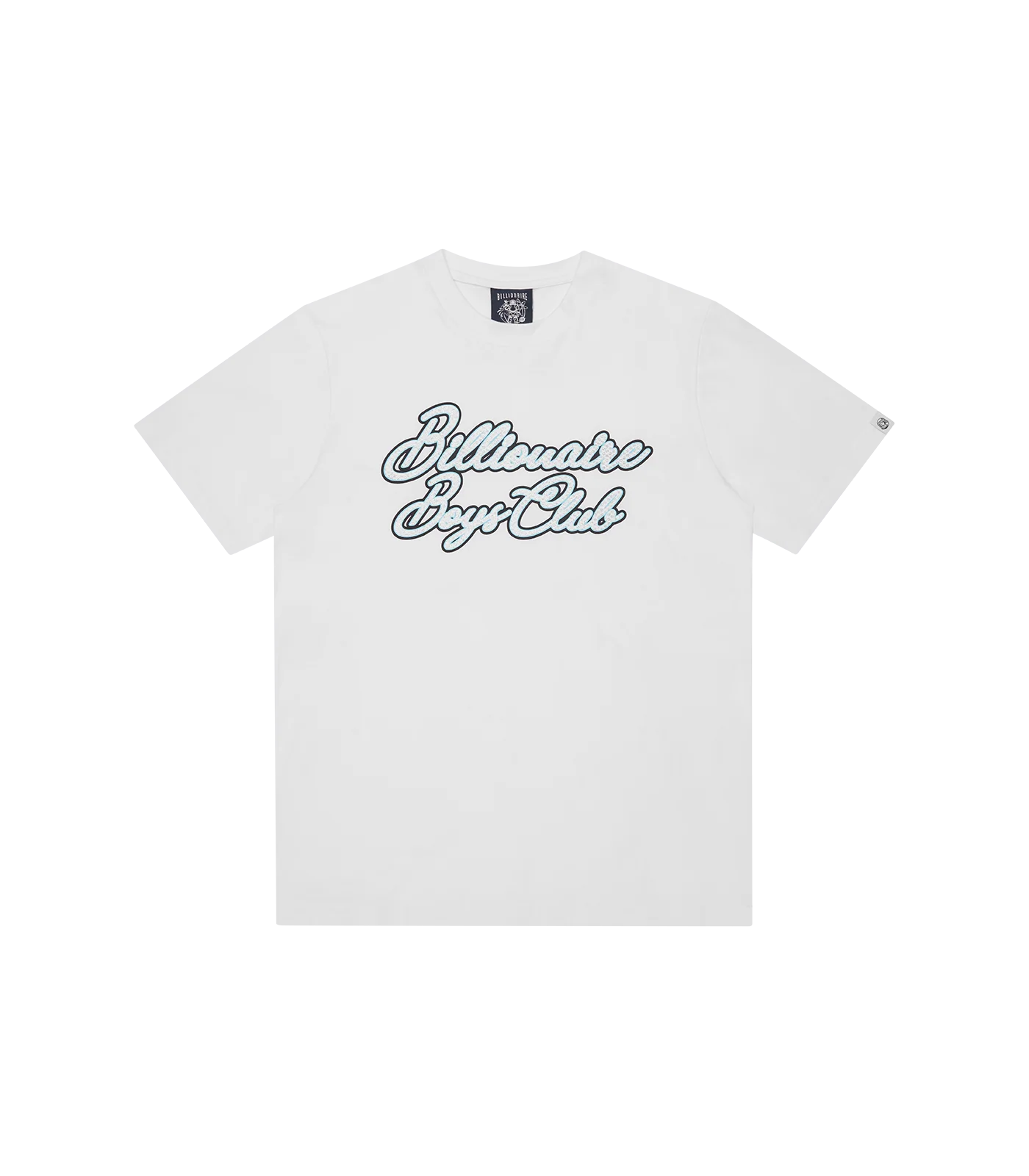 DIAMOND SCRIPT LOGO T-SHIRT - WHITE