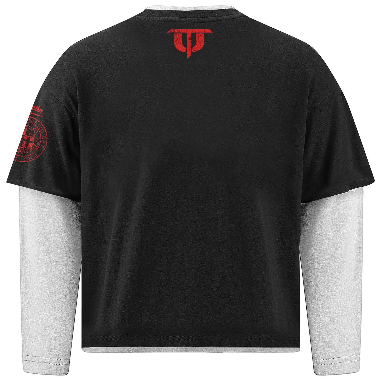 Athletic Pulse Layered Tee - Black