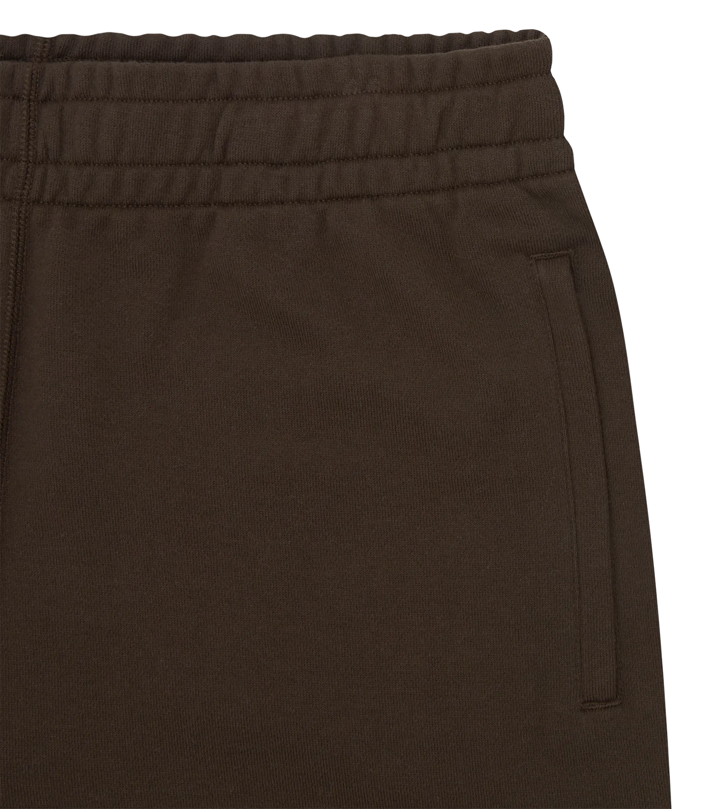 SMALL ARCH LOGO SHORTS - BROWN