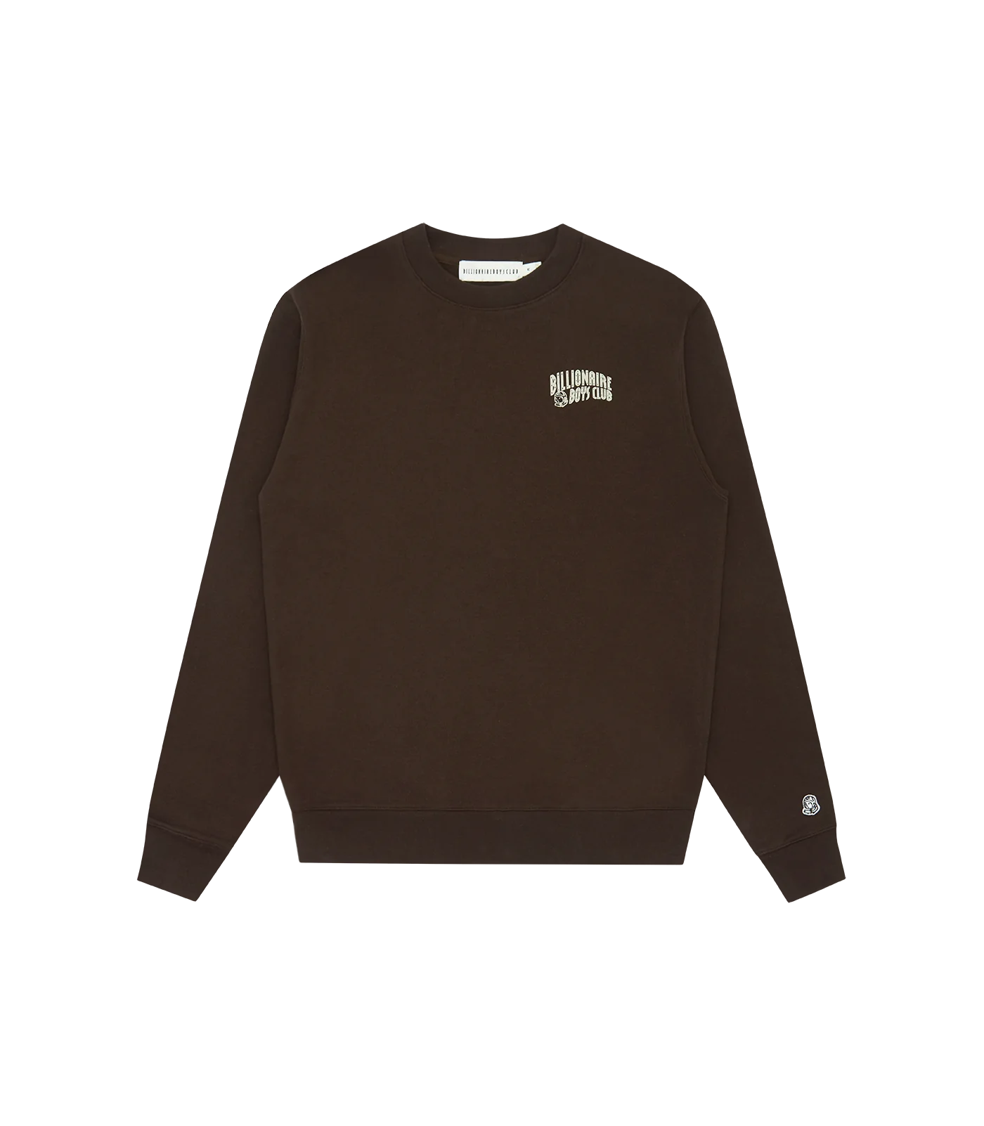 SMALL ARCH LOGO CREWNECK - BROWN