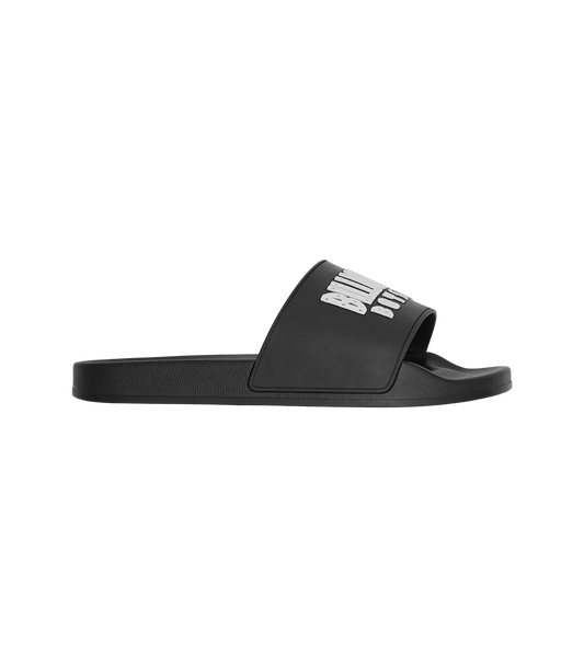 STRAIGHT LOGO SLIDES - BLACK