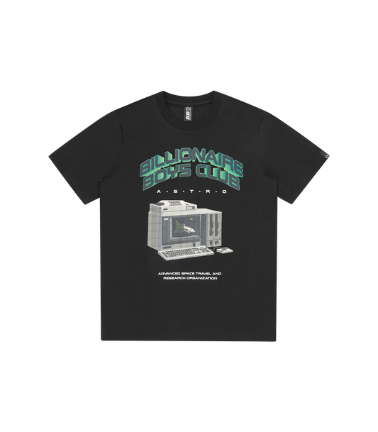SPACE TRAVEL T-SHIRT - BLACK
