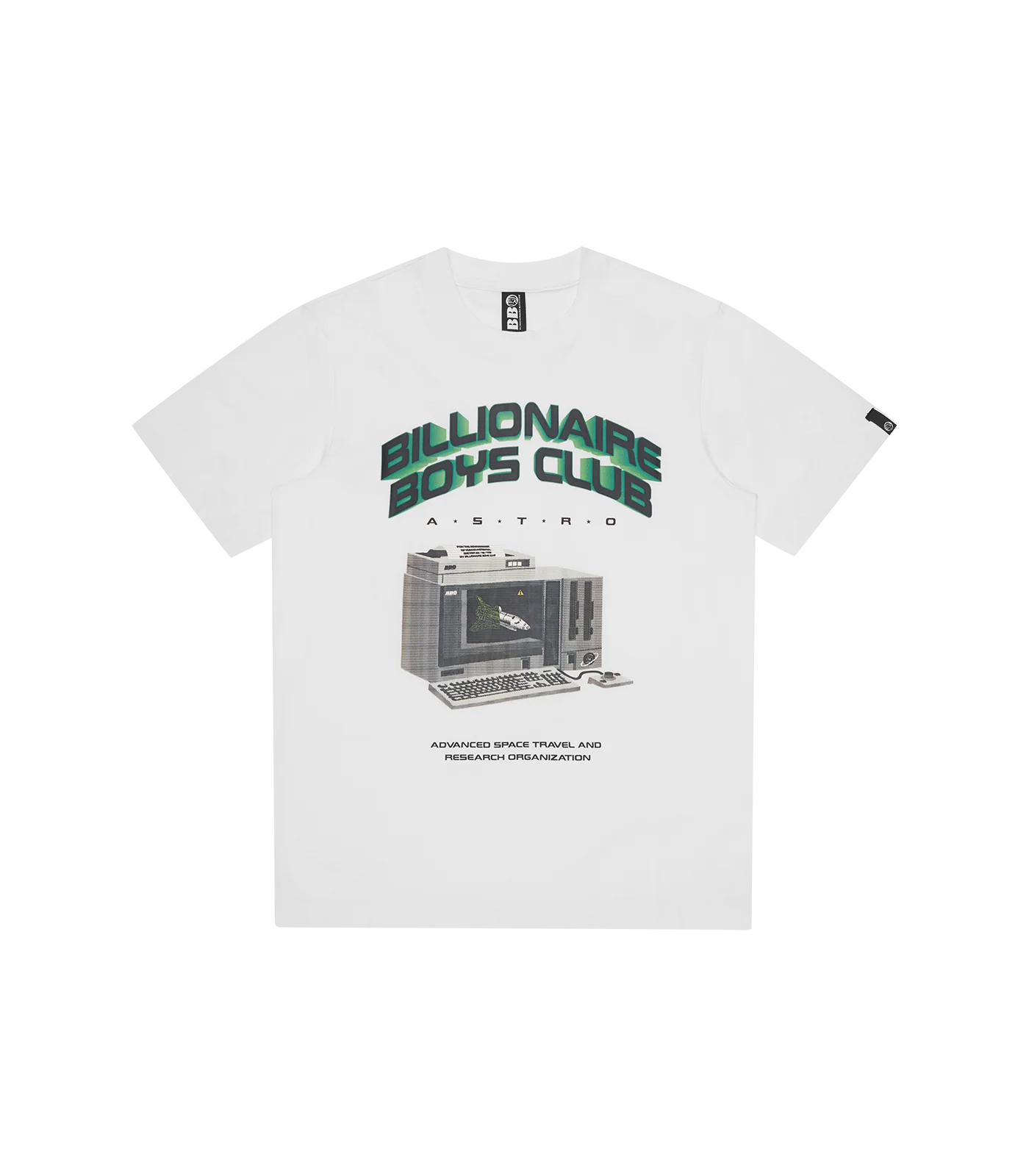 SPACE TRAVEL T-SHIRT - WHITE