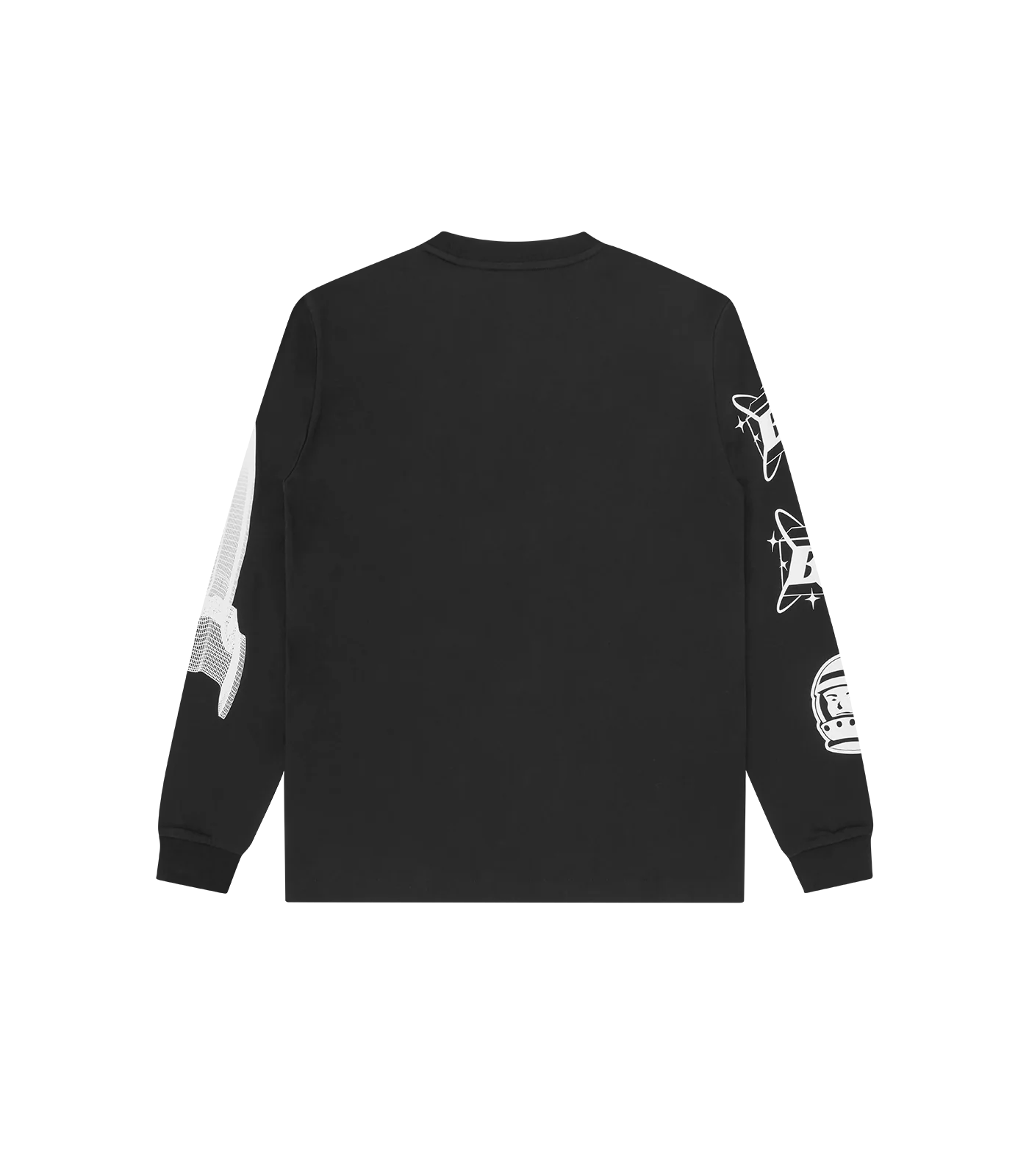 SPACE TRAVEL LS T-SHIRT - BLACK