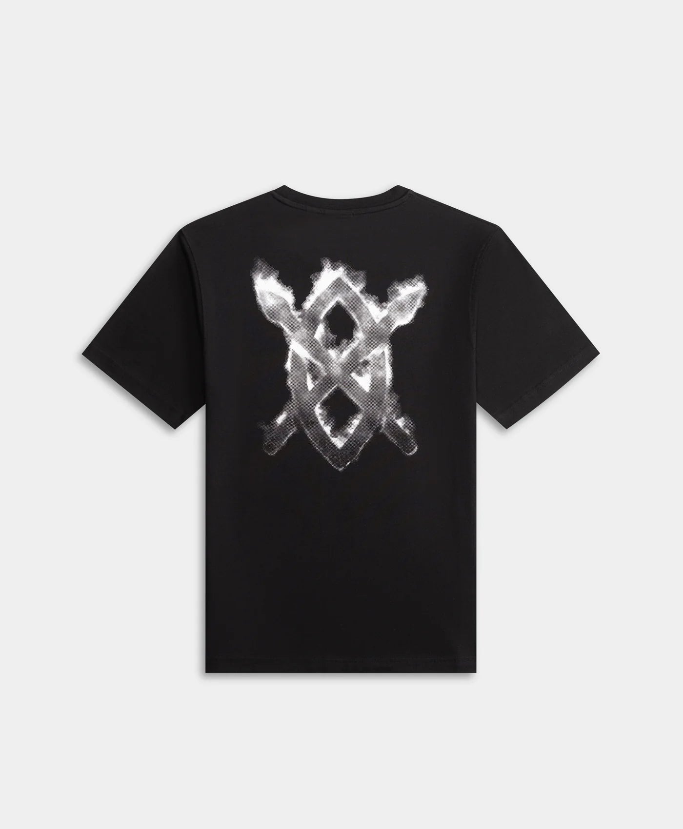 Black Burning Shield T-Shirt