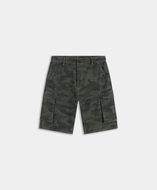 AOP Camo Cargo Shorts