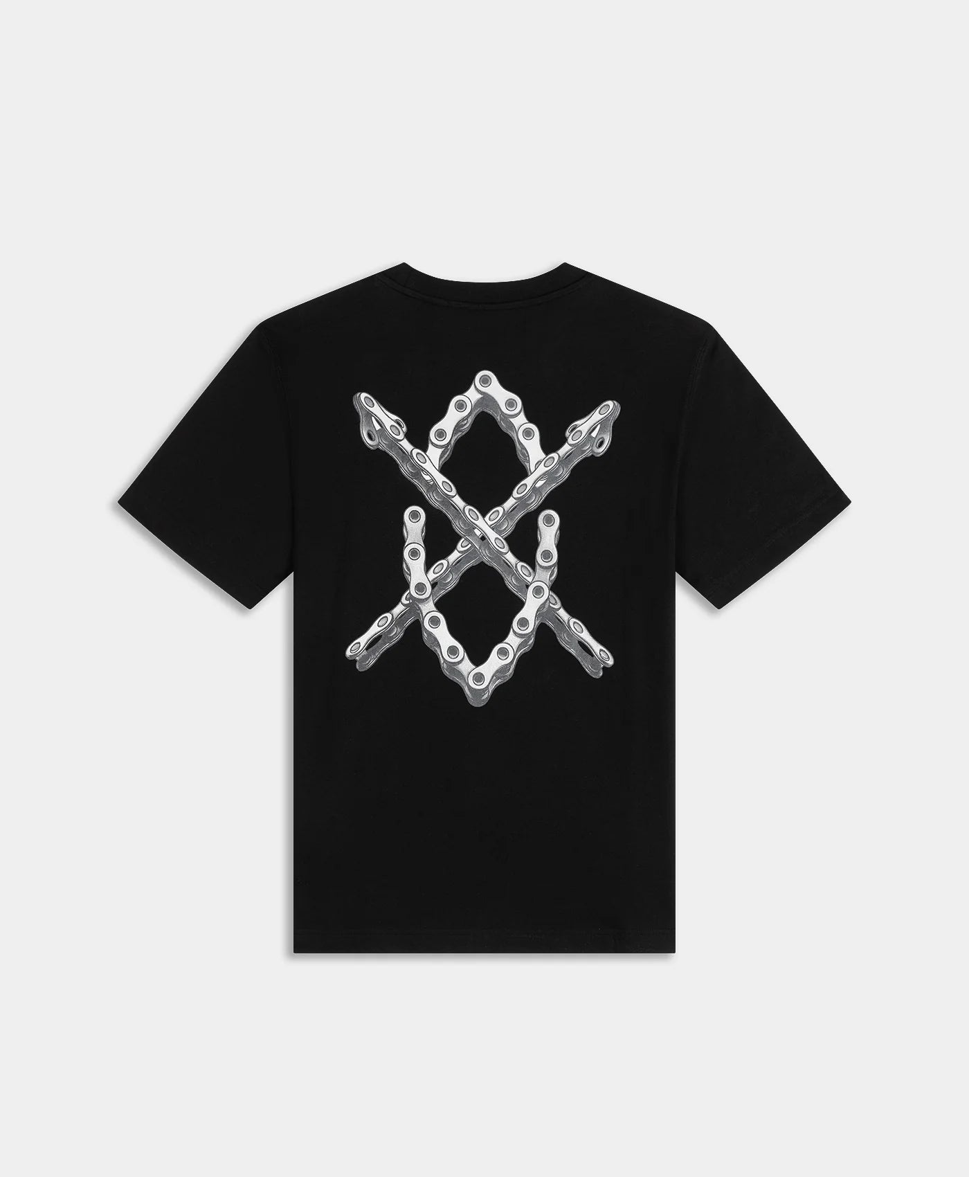 Black Chain Shield T-Shirt
