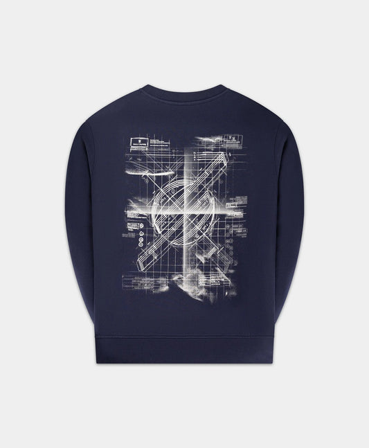 Maritime Blue Craft Sweater