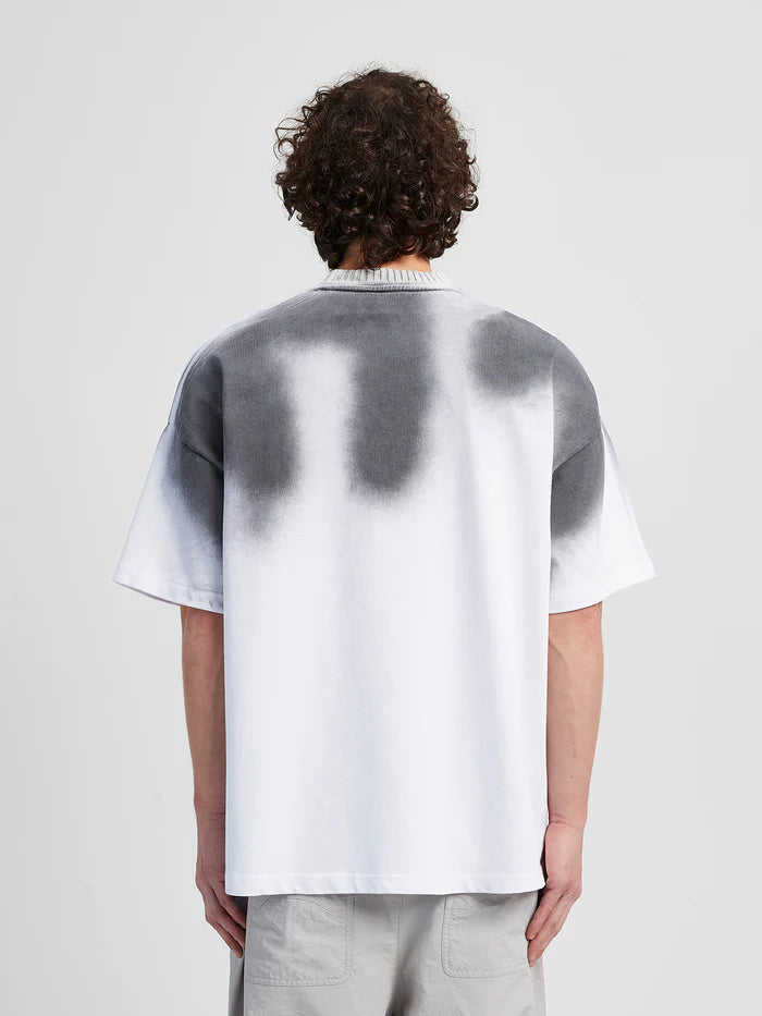 SPRAYED T-SHIRT - WHITE